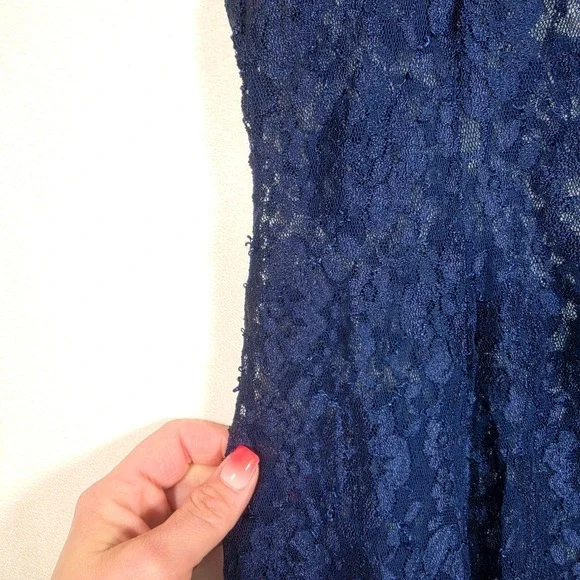 Fredericks of hollywood Babydoll Lingerie Womens M Navy - Picture 12 of 16